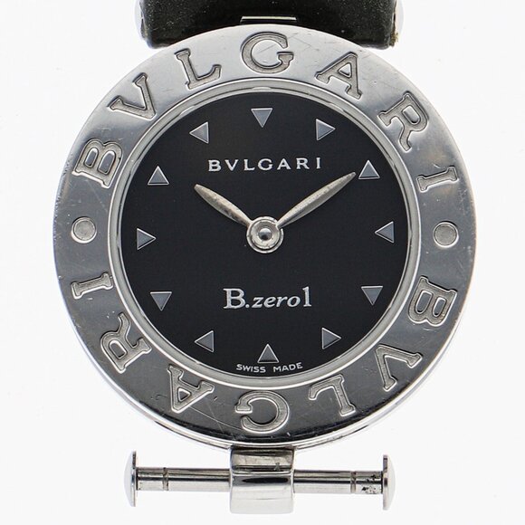 BVLGARI Watches BZ22S Stainless Steel/leather Quartz